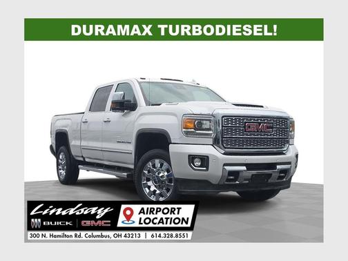 White Frost Tricoat 2019 GMC Sierra 2500 Denali