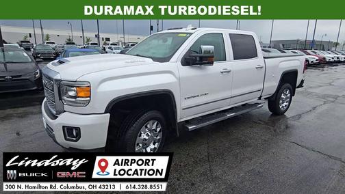White Frost Tricoat 2019 GMC Sierra 2500 Denali
