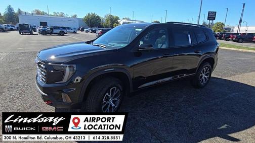 Ebony Twilight Metallic 2026 GMC Acadia AT4 AWD