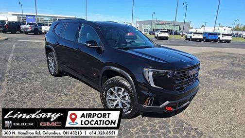 Ebony Twilight Metallic 2026 GMC Acadia AT4 AWD