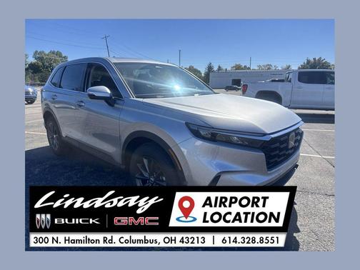 Solar Silver Metallic 2026 Honda CR-V EX-L AWD