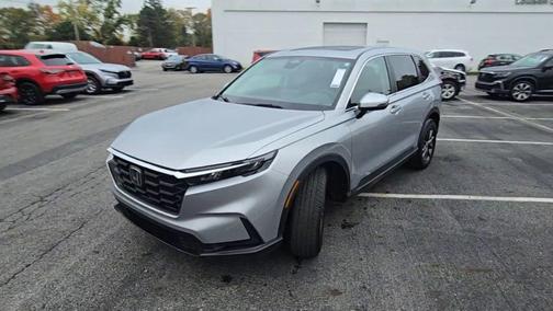 Solar Silver Metallic 2026 Honda CR-V EX-L AWD