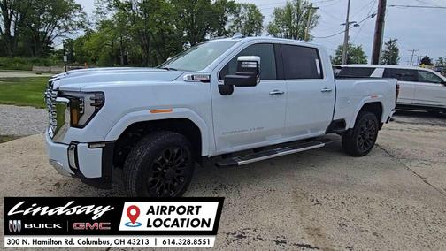 Glacier White Tricoat 2026 GMC Sierra 2500 Denali