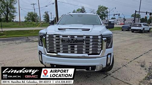 Glacier White Tricoat 2026 GMC Sierra 2500 Denali