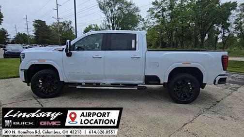 Glacier White Tricoat 2026 GMC Sierra 2500 Denali