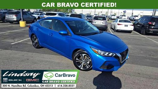 Electric Blue Metallic 2023 Nissan Sentra SV