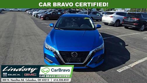 Electric Blue Metallic 2023 Nissan Sentra SV