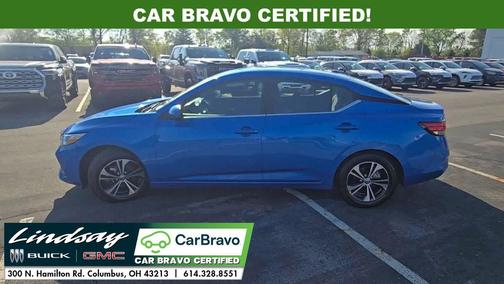 Electric Blue Metallic 2023 Nissan Sentra SV
