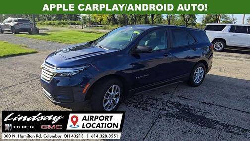 Blue Glow Metallic 2023 Chevrolet Equinox LS