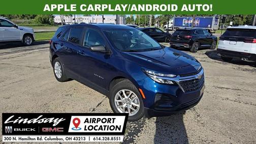 Blue Glow Metallic 2023 Chevrolet Equinox LS