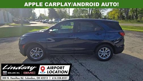 Blue Glow Metallic 2023 Chevrolet Equinox LS