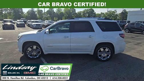 White Frost Tricoat 2016 GMC Acadia Denali