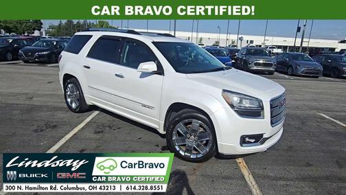 White Frost Tricoat 2016 GMC Acadia Denali