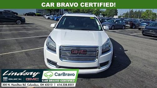 White Frost Tricoat 2016 GMC Acadia Denali
