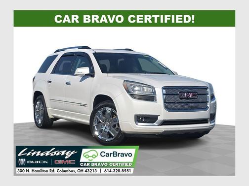 White Frost Tricoat 2016 GMC Acadia Denali