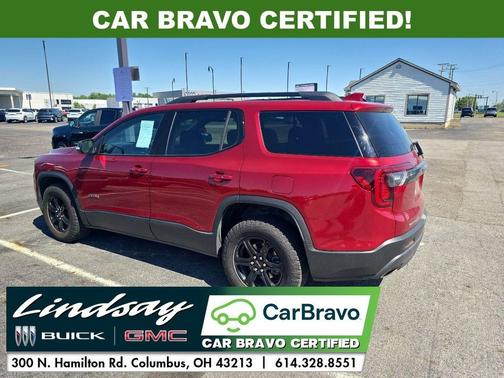 Volcanic Red Tintcoat 2023 GMC Acadia AWD AT4