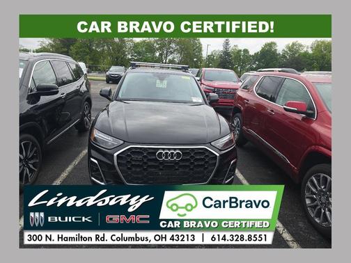 Mythos Black Metallic 2024 Audi Q5 45 S line Premium Plus