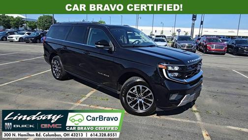 Agate Black Metallic 2025 Ford Expedition Max Platinum
