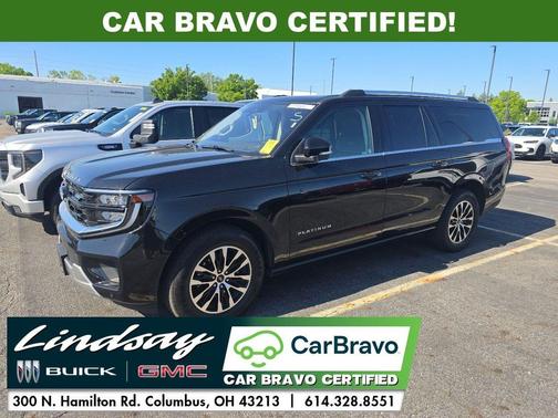 Agate Black Metallic 2025 Ford Expedition Max Platinum