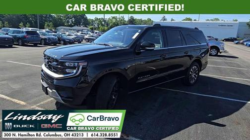 Agate Black Metallic 2025 Ford Expedition Max Platinum