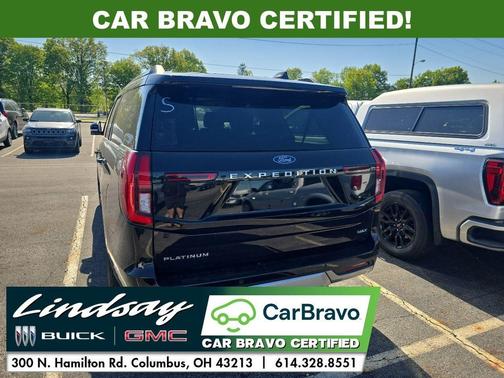 Agate Black Metallic 2025 Ford Expedition Max Platinum