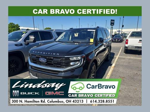Agate Black Metallic 2025 Ford Expedition Max Platinum