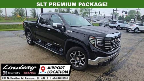 Onyx Black 2023 GMC Sierra 1500 SLT