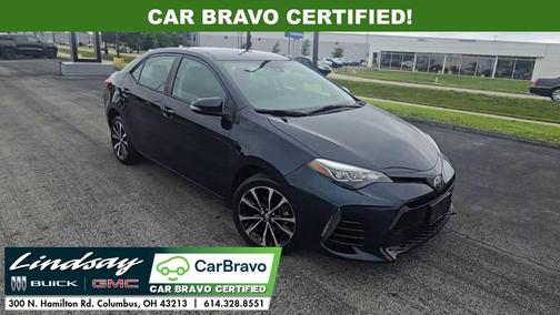 Galactic Aqua Mica 2017 Toyota Corolla SE