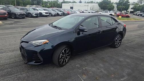 Galactic Aqua Mica 2017 Toyota Corolla SE