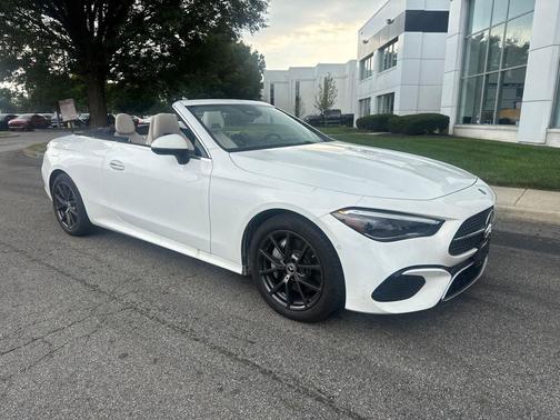 Polar White 2024 Mercedes-Benz CLE 300 4MATIC Cabriolet