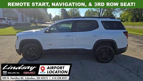 Summit White 2023 GMC Acadia AWD AT4
