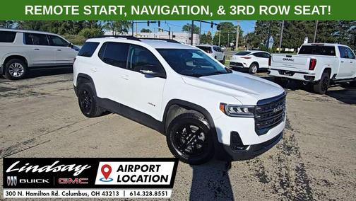 Summit White 2023 GMC Acadia AWD AT4