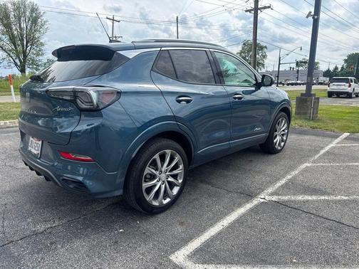 Ocean Blue Metallic 2024 Buick Encore GX Avenir