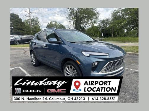 Ocean Blue Metallic 2024 Buick Encore GX Avenir