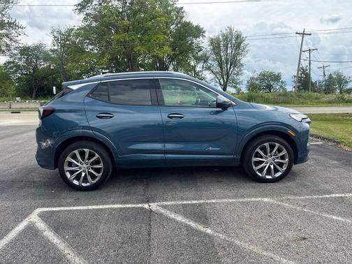 Ocean Blue Metallic 2024 Buick Encore GX Avenir