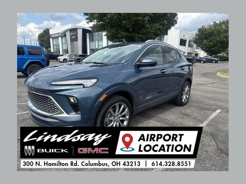 Ocean Blue Metallic 2024 Buick Encore GX Avenir