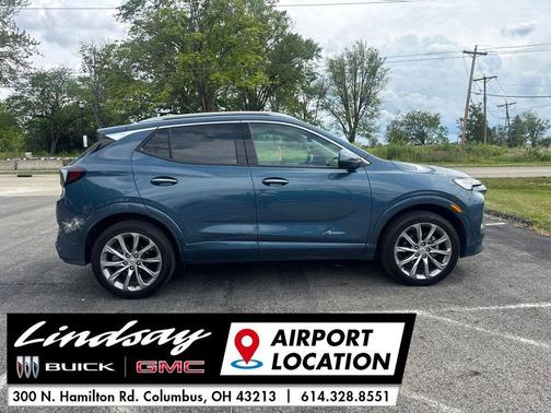 Ocean Blue Metallic 2024 Buick Encore GX Avenir
