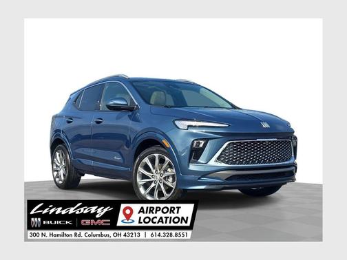 Ocean Blue Metallic 2024 Buick Encore GX Avenir