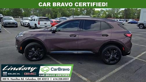 Smokey Amethyst Metallic 2024 Buick Envision Sport Touring AWD