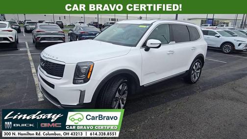 Glacial White Pearl 2022 Kia Telluride S