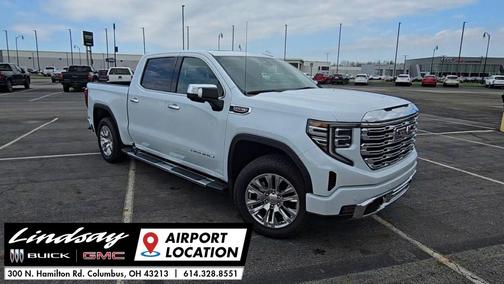 Glacier White Tricoat 2026 GMC Sierra 1500 Denali