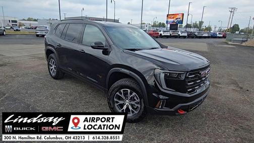 Ebony Twilight Metallic 2026 GMC Acadia AT4 AWD