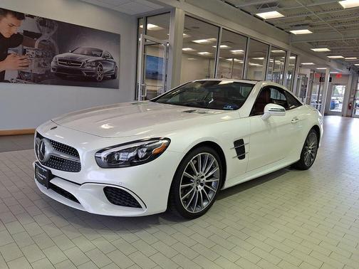 White 2019 Mercedes-Benz SL 450 SL 450
