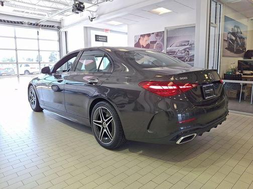 Black 2023 Mercedes-Benz C-Class C 300 4MATIC