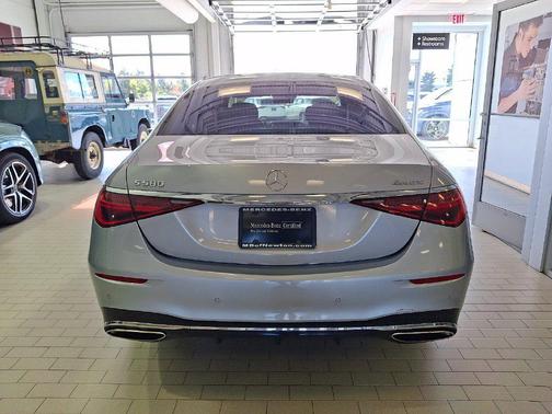Silver 2022 Mercedes-Benz S-Class 4MATIC
