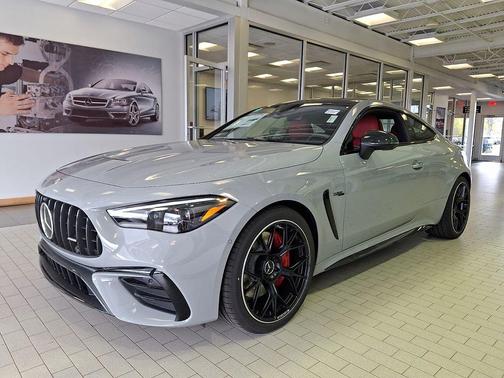 Gray 2026 Mercedes-Benz AMG CLE 53 4MATIC+