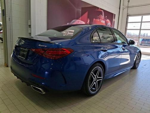 Starling Blue Metallic 2024 Mercedes-Benz C-Class C 300 4MATIC