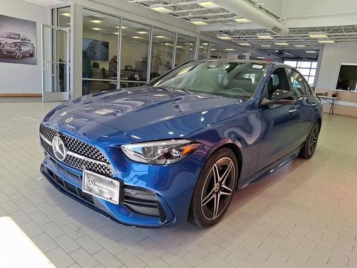 Starling Blue Metallic 2024 Mercedes-Benz C-Class C 300 4MATIC