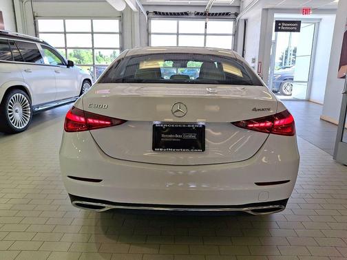 White 2023 Mercedes-Benz C-Class C 300 4MATIC
