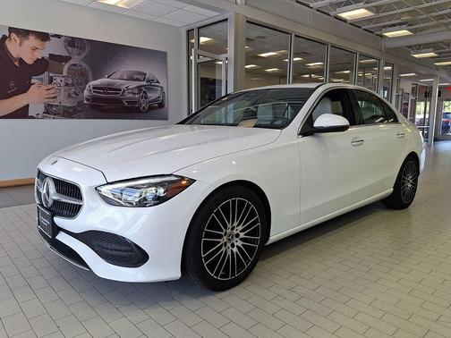 White 2023 Mercedes-Benz C-Class C 300 4MATIC